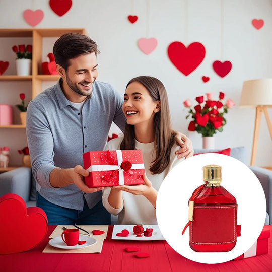 100ml långvarig parfym för män - Läder & Ebenholtsdoft&Feromonförstärkning