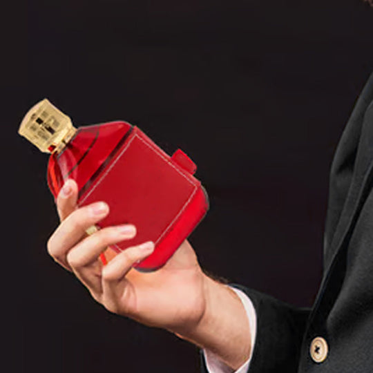 100ml långvarig parfym för män - Läder & Ebenholtsdoft&Feromonförstärkning