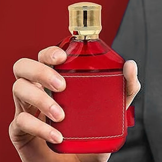 100ml långvarig parfym för män - Läder & Ebenholtsdoft&Feromonförstärkning