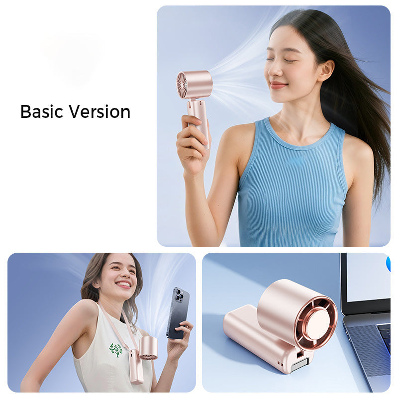 🌞Summer Hot Price Only Today🔥Portable Handheld & Foldable Silent Cooling Fan