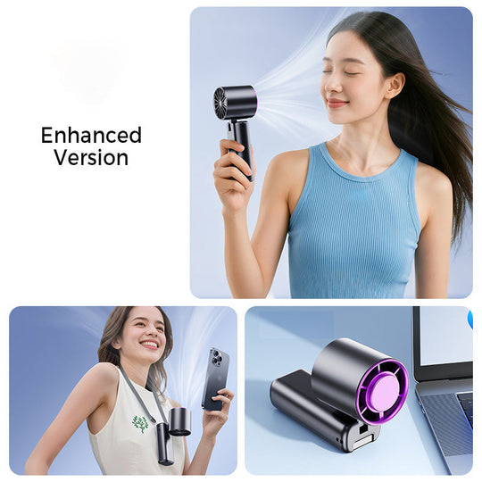 🌞Summer Hot Price Only Today🔥Portable Handheld & Foldable Silent Cooling Fan