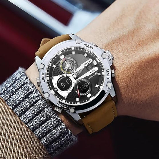 💥Nyinkommet 50% rabatt💥Herr multifunktionell vattentät lysande klocka