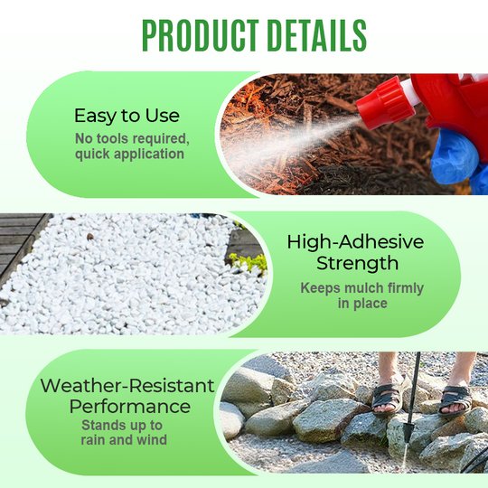 🔥Blixtrea 49 % rabatt🔥Snabbtorkande klibbigt landskapslim - Omedelbar fäste, ingen kladd! 🌿✨