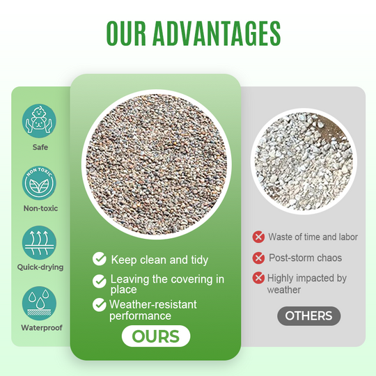 🔥Blixtrea 49 % rabatt🔥Snabbtorkande klibbigt landskapslim - Omedelbar fäste, ingen kladd! 🌿✨