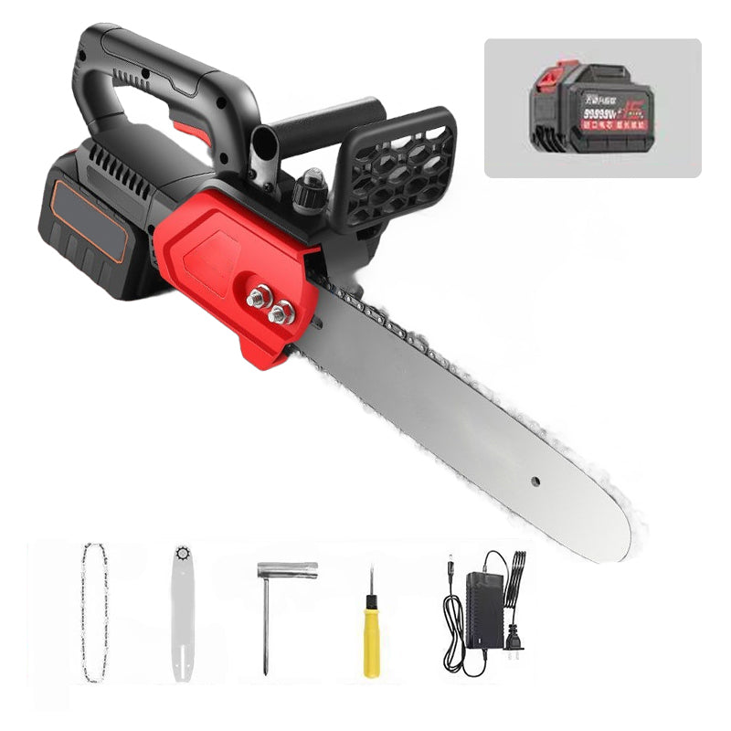 🔥Cordless high-power lithium battery chainsaw - 🎁Limited-time gift tool kit!