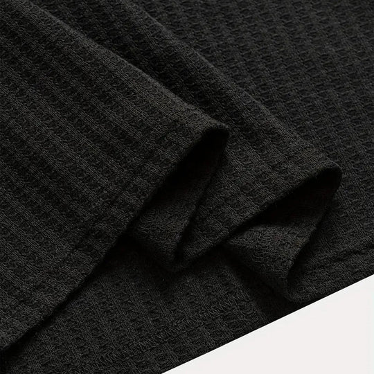 🔥REA🔥Herr stickad kortärmad skjorta (50 % rabatt)