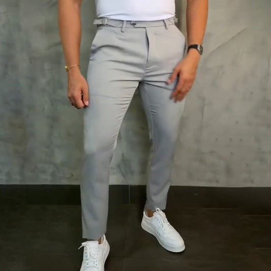 ✨Noutăți Reducere 50%✨Pantaloni slim fit casual pentru bărbați👖Agrement de afaceri și super confortabil