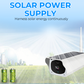 🌞Cámaras de seguridad inalámbricas solares🛠️Gran cobertura panorámica · Suministro de energía solar para granjas y patios · No requiere cableado