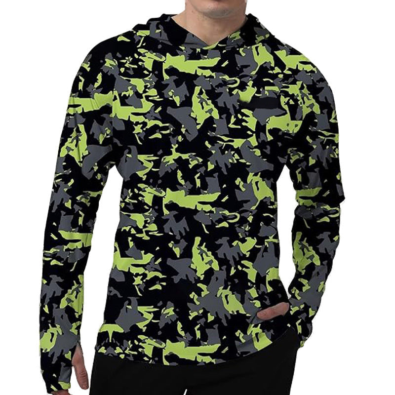 🌞Summer Hot Price Only Today🔥Men's Swim & Outdoor UPF 50+ Sun Shirt ，Lightweight SPF 50 UV Protection Hoodie