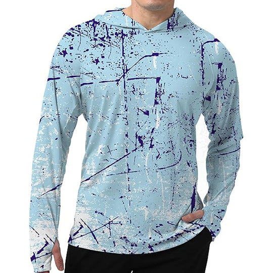 🌞Summer Hot Price Only Today🔥Men's Swim & Outdoor UPF 50+ Sun Shirt ，Lightweight SPF 50 UV Protection Hoodie