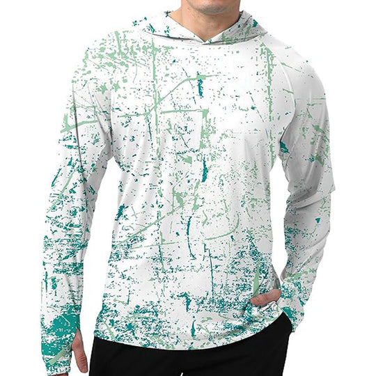 🌞Summer Hot Price Only Today🔥Men's Swim & Outdoor UPF 50+ Sun Shirt ，Lightweight SPF 50 UV Protection Hoodie