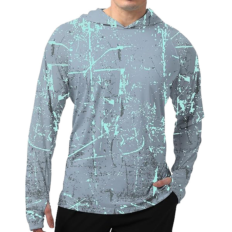🌞Summer Hot Price Only Today🔥Men's Swim & Outdoor UPF 50+ Sun Shirt ，Lightweight SPF 50 UV Protection Hoodie