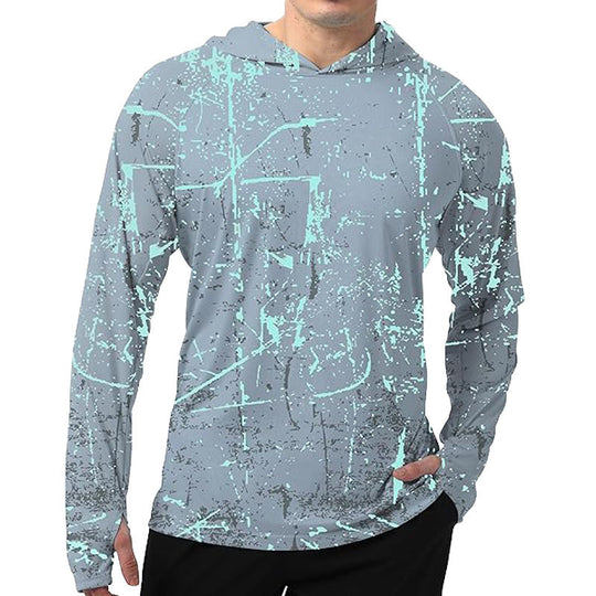 🌞Summer Hot Price Only Today🔥Men's Swim & Outdoor UPF 50+ Sun Shirt ，Lightweight SPF 50 UV Protection Hoodie