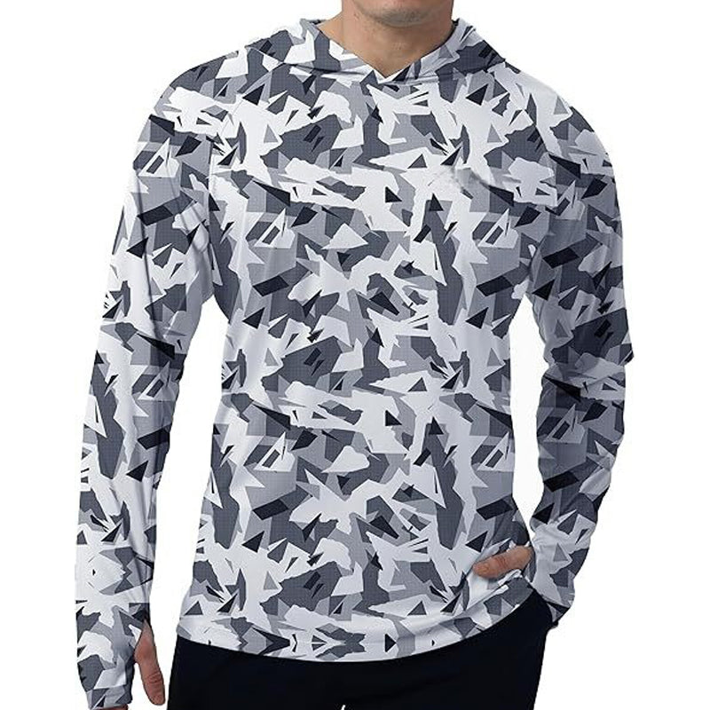 🌞Summer Hot Price Only Today🔥Men's Swim & Outdoor UPF 50+ Sun Shirt ，Lightweight SPF 50 UV Protection Hoodie