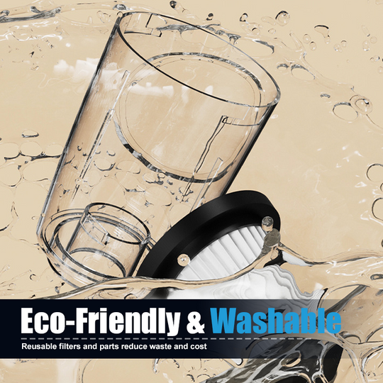 🎁 Paqijkera tozê ya bêkablo ya bihêz 2 di 1 de