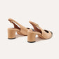Women's Classic Round Toe Slingback Pump