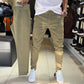 Men’s Slim-Fit Casual Solid Color Pants - Clean Front, Deep Phone Pockets, Quick-Release Belt Loops, Day-to-Night Ready 🕶️
