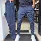 Men’s Slim-Fit Casual Solid Color Pants - Clean Front, Deep Phone Pockets, Quick-Release Belt Loops, Day-to-Night Ready 🕶️