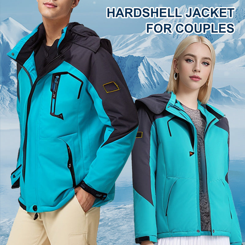 Unisex Waterproof Ski Jacket - Slim & Relaxed Fit Options, Multi Pockets