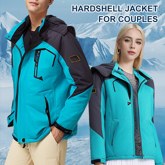 Unisex Waterproof Ski Jacket - Slim & Relaxed Fit Options, Multi Pockets