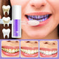 V34 Tooth Whitening Correction essence Solution, Targeted Yellowing 7-Day Whitening Correction Technology Purple toothpaste Oral