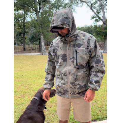 Men’s Camouflage Hooded Jacket🌧️🥾Multi-Pocket Urban Utility, Quick-Access Zips & Reinforced Classics