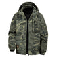 Men’s Camouflage Hooded Jacket🌧️🥾Multi-Pocket Urban Utility, Quick-Access Zips & Reinforced Classics