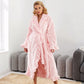 ♀️50% Off! Luxuriously Soft Bathrobe🧖Ultra-Soft Fabric, Elegant Ruffles & Everyday Comfort
