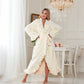 ♀️50% Off! Luxuriously Soft Bathrobe🧖Ultra-Soft Fabric, Elegant Ruffles & Everyday Comfort