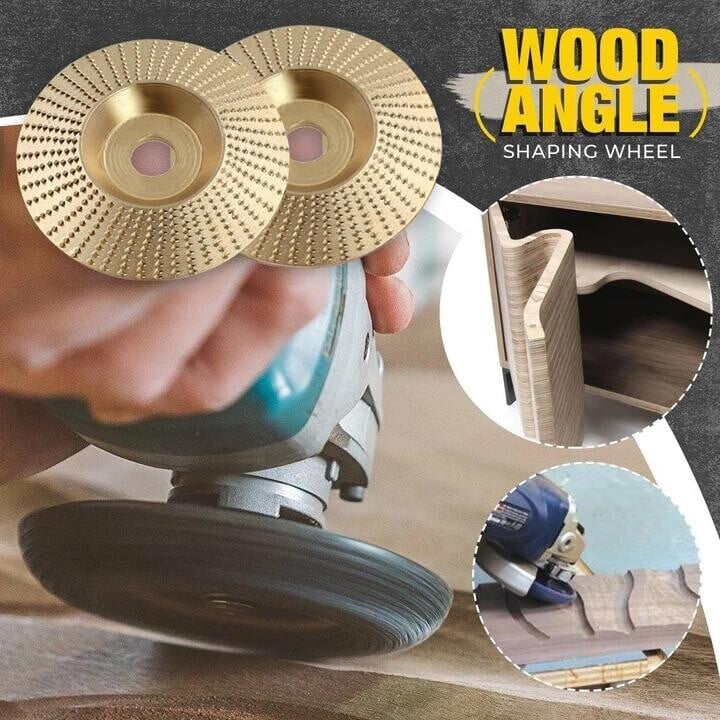 🥳2026 HOT SALE🥳💞50K+ SOLD!⚙️Premium Wood Carving Disc – Super sharp, fast cutting. Fits standard grinder, removes wood easily. A workshop hero! 🔥✨