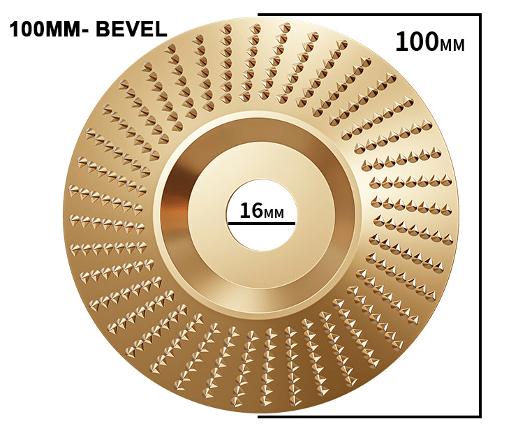🥳2026 HOT SALE🥳💞50K+ SOLD!⚙️Premium Wood Carving Disc – Super sharp, fast cutting. Fits standard grinder, removes wood easily. A workshop hero! 🔥✨