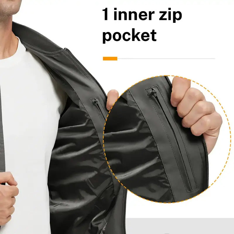 💥Nya varor: 50 % rabatt - Lätt bomberjacka för män