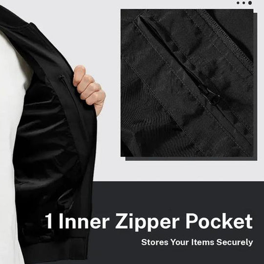 💥Nya varor: 50 % rabatt - Lätt bomberjacka för män