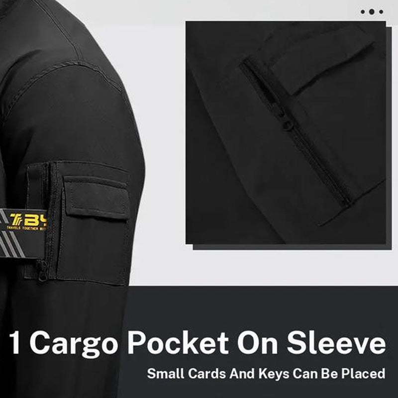 💥Nya varor: 50 % rabatt - Lätt bomberjacka för män