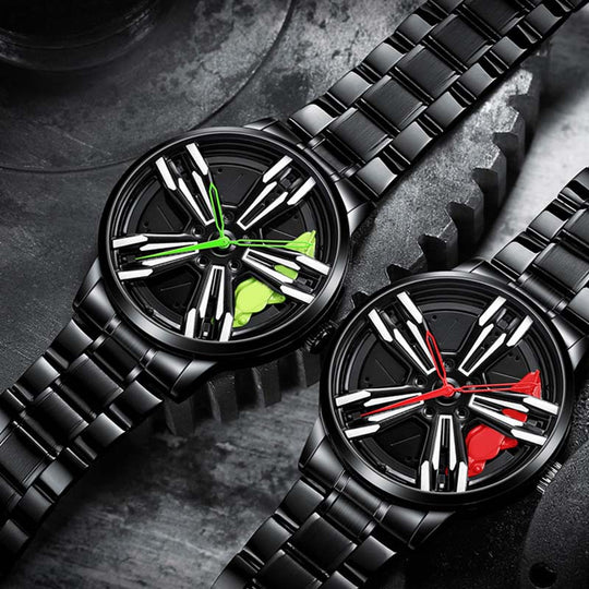 Kvartsklocka för herrmode