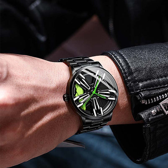 Kvartsklocka för herrmode