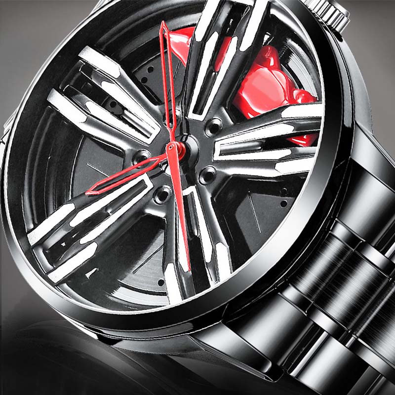 Kvartsklocka för herrmode