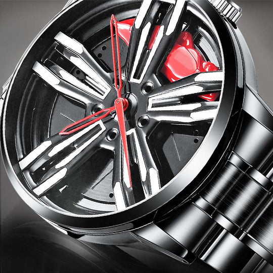 Kvartsklocka för herrmode