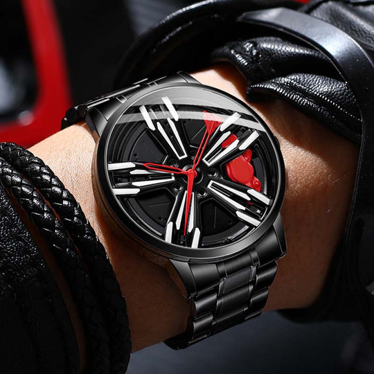 Kvartsklocka för herrmode