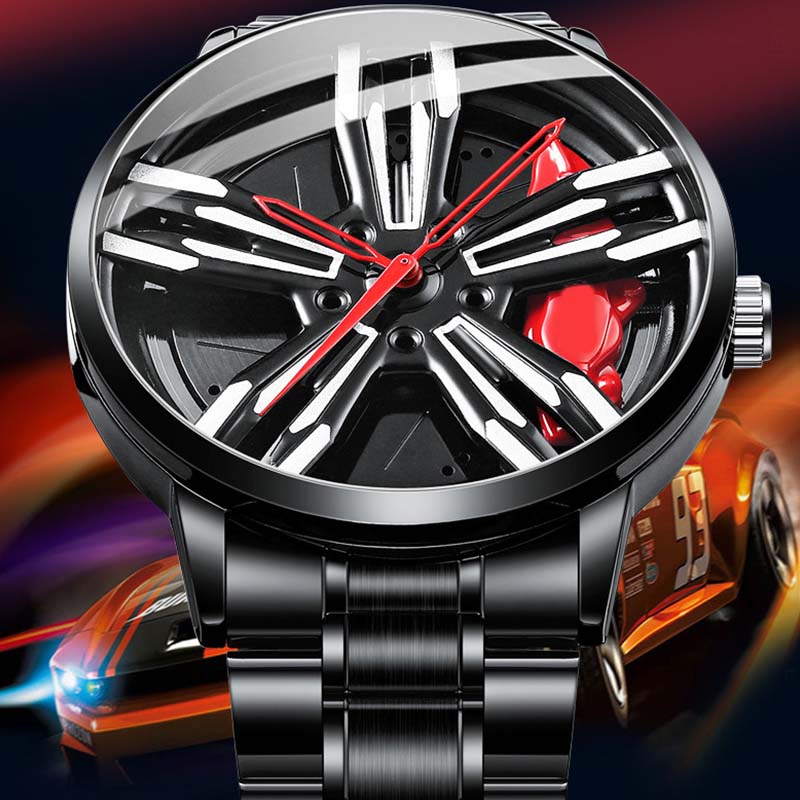 Kvartsklocka för herrmode