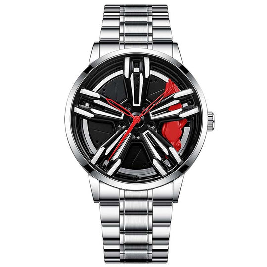 Kvartsklocka för herrmode