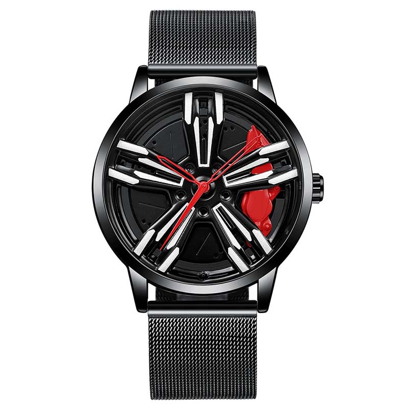 Kvartsklocka för herrmode