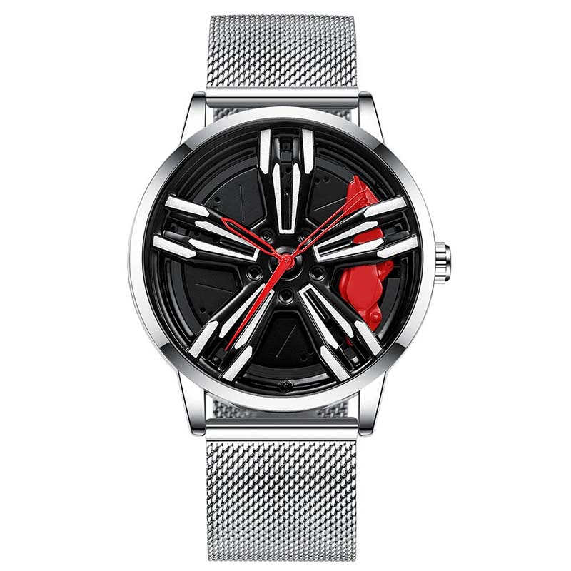 Kvartsklocka för herrmode