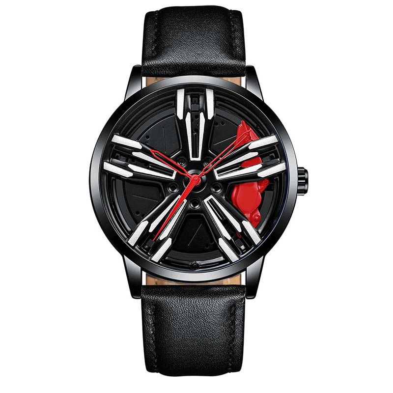 Kvartsklocka för herrmode