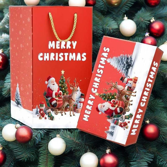 🔥🎅Börja förbereda dig nu – upp till 50 % rabatt🎄Unik hopfällbar studsande julklappsask