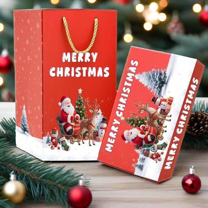 🔥🎅Börja förbereda dig nu – upp till 50 % rabatt🎄Unik hopfällbar studsande julklappsask