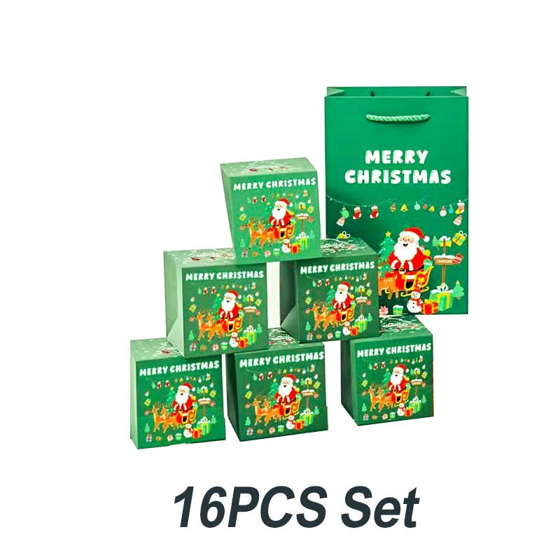 🔥🎅Börja förbereda dig nu – upp till 50 % rabatt🎄Unik hopfällbar studsande julklappsask