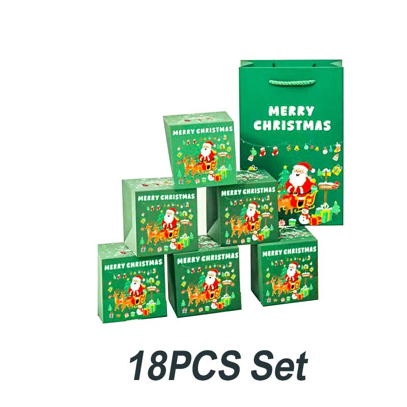 🔥🎅Börja förbereda dig nu – upp till 50 % rabatt🎄Unik hopfällbar studsande julklappsask