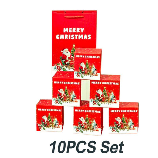 🔥🎅Börja förbereda dig nu – upp till 50 % rabatt🎄Unik hopfällbar studsande julklappsask