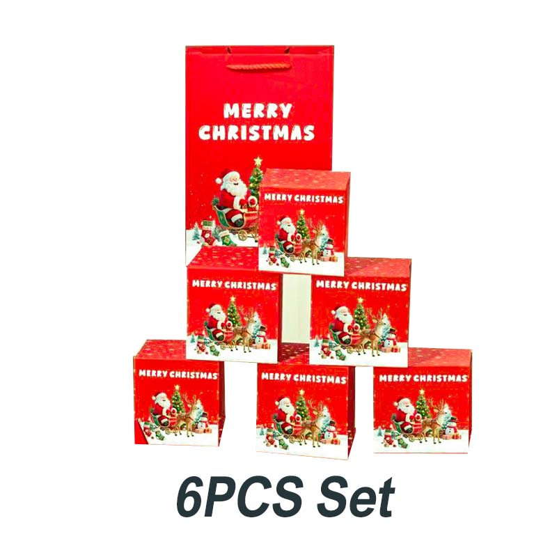 🔥🎅Börja förbereda dig nu – upp till 50 % rabatt🎄Unik hopfällbar studsande julklappsask